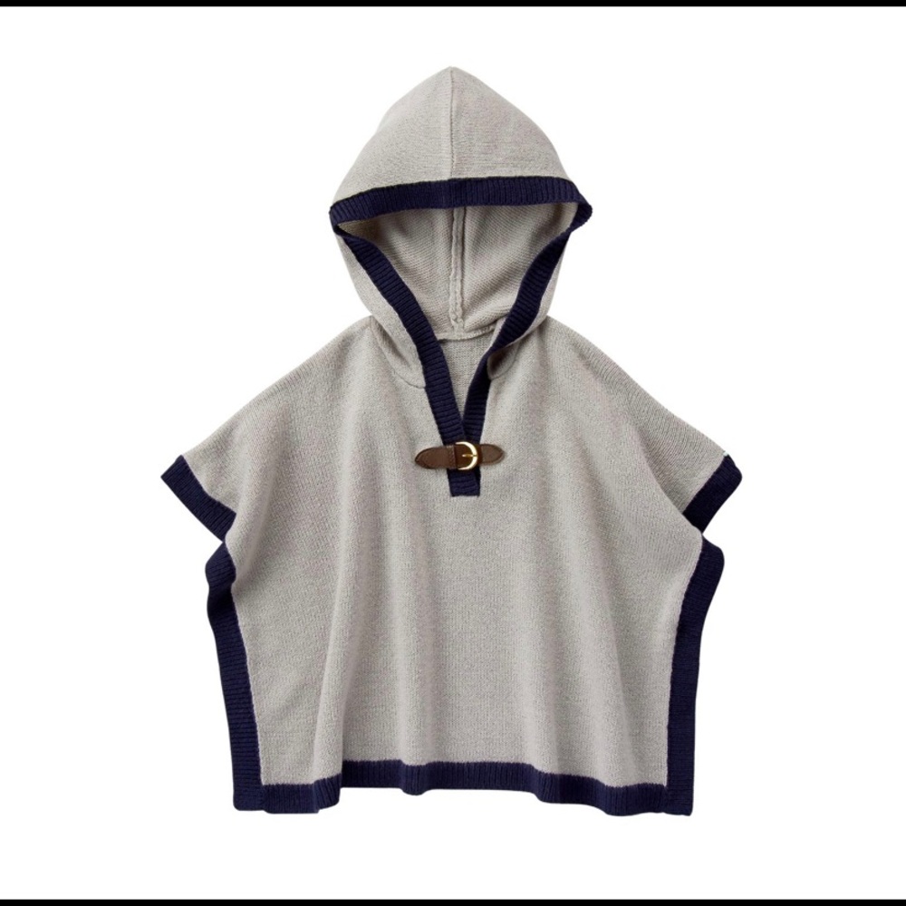 Janie and Jack hooded sweater cape